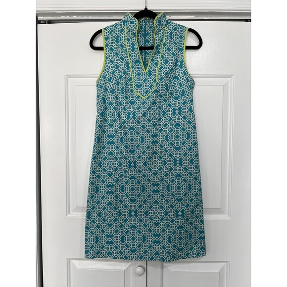 Eliza J Geometric Sun Dress Size‎ 4 - Picture 1 of 5